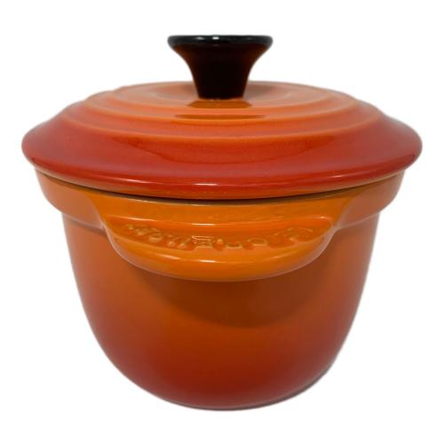 LE CREUSET (ルクルーゼ) ココット・エブリィ18 オレンジ