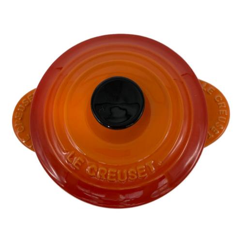 LE CREUSET (ルクルーゼ) ココット・エブリィ18 オレンジ