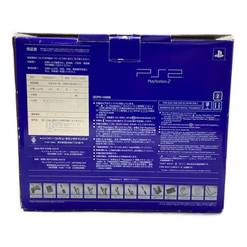 SONY (ソニー) PlayStation2 PSCH-15000 箱ダメージ有