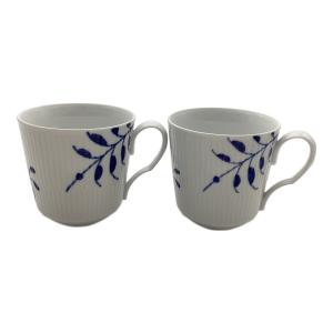 ROYAL COPENHAGEN (ロイヤル・コペンハーゲン) ペアマグカップ ブラックフルーテッド・メガ