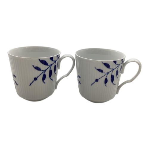 ROYAL COPENHAGEN (ロイヤル・コペンハーゲン) ペアマグカップ ブラックフルーテッド・メガ