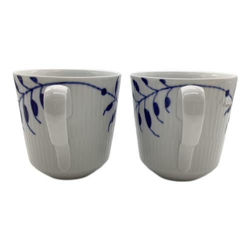 ROYAL COPENHAGEN (ロイヤル・コペンハーゲン) ペアマグカップ ブラックフルーテッド・メガ