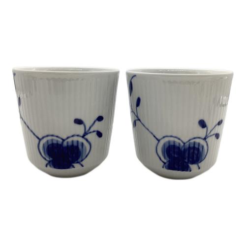 ROYAL COPENHAGEN (ロイヤル・コペンハーゲン) ペアマグカップ ブラックフルーテッド・メガ