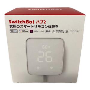 switchbot (スイッチボット) スマートリモコン ハブ2 W3202100