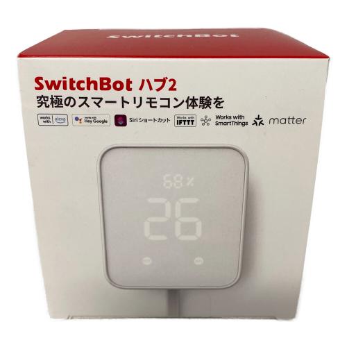 switchbot (スイッチボット) スマートリモコン ハブ2 W3202100