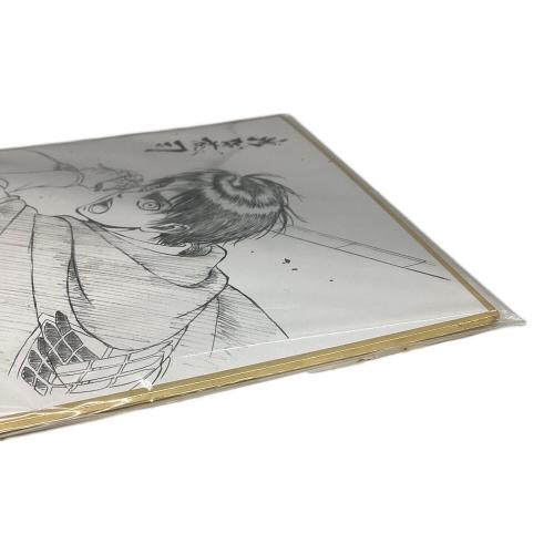 進撃の巨人 (シンゲキノキョジン) 映画特典色紙 エレン＆リヴァイ