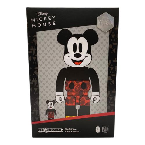 BEAR BRICK (ベアブリック) BAPE(R) MICKEY MOUSE100％&400％ @