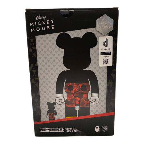 BEAR BRICK (ベアブリック) BAPE(R) MICKEY MOUSE100％&400％ @