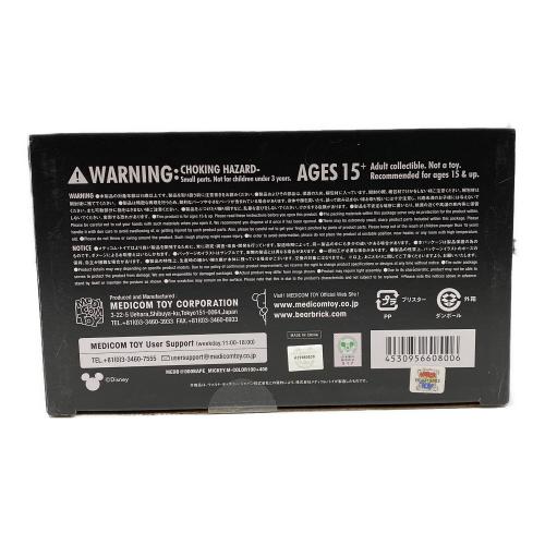 BEAR BRICK (ベアブリック) BAPE(R) MICKEY MOUSE100％&400％ @