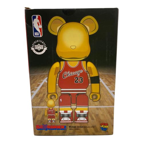 BEAR BRICK (ベアブリック) Michael Jordan 400％ シカゴブルズユニフォーム・箱ダメージ有 @