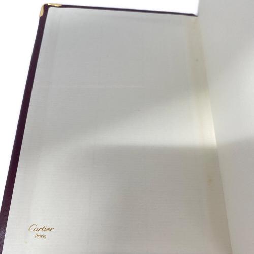 Cartier (カルティエ) アドレス手帳 ボルドー