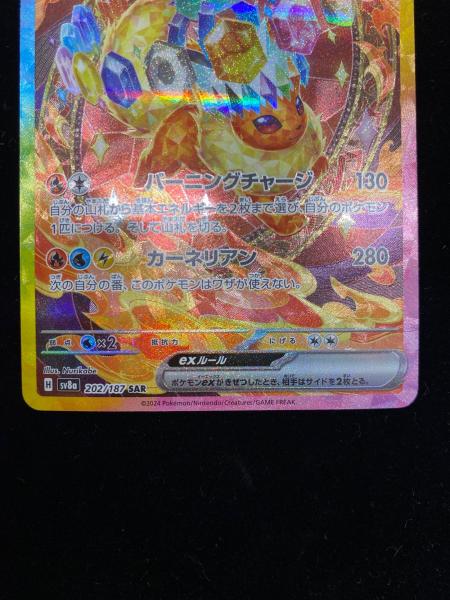 ポケモンカード ブースターex 202/187 SAR｜トレファクONLINE
