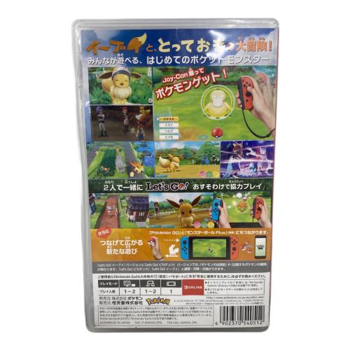 ポケットモンスター Let’s Go！ イーブイ Nintendo Switch用ソフト CERO A (全年齢対象)