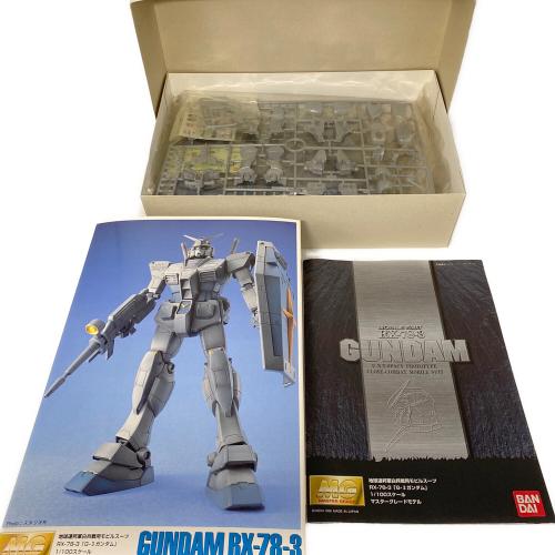 BANDAI (バンダイ) MG 1/100 RX-78-3 G3ガンダム プラモデル ガンプラ