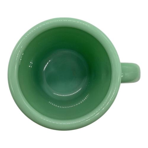 Fire King (ファイヤーキング) ミルクグラス グリーン