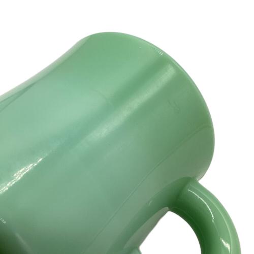 Fire King (ファイヤーキング) ミルクグラス グリーン