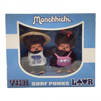 モンチッチ サーフパンクス73r ペア人形 ヌイグルミ 箱ダメージ有  2002年発売