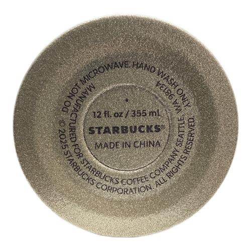 STARBUCKS COFFEE (スターバックスコーヒー) ステンレスボトル グリッターシャンパンゴールド　未使用品