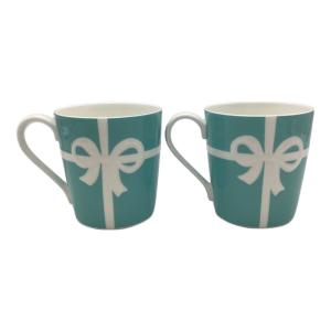 TIFFANY & Co. (ティファニー) マグカップ ブルーリボン