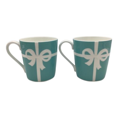 TIFFANY & Co. (ティファニー) マグカップ ブルーリボン