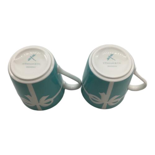 TIFFANY & Co. (ティファニー) マグカップ ブルーリボン