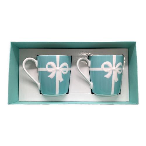 TIFFANY & Co. (ティファニー) マグカップ ブルーリボン