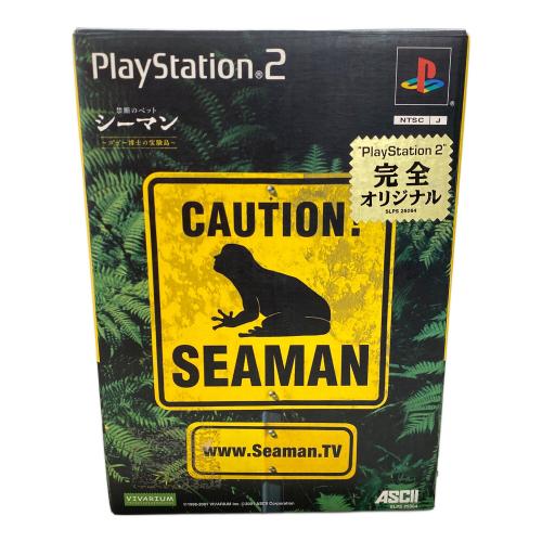 シーマン 禁断のペット シーマイクコントローラー同梱 Playstation2用ソフト -