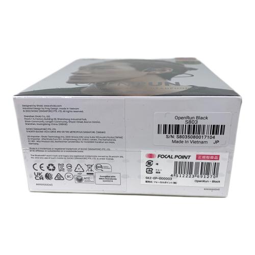 SHOKZ (ショックス) ワイヤレス骨伝導イヤホン OPEN RUN S803 未使用品