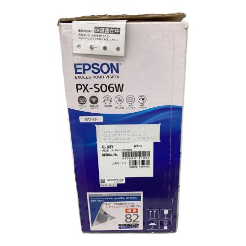 EPSON (エプソン) モバイルインクジェットプリンタ PX-S06W 未使用品