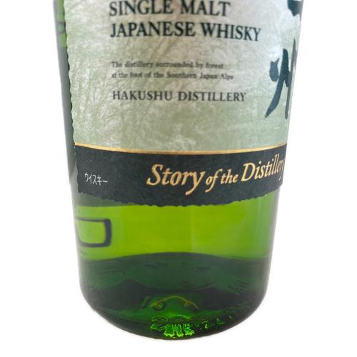 サントリー 白州 ジャパニーズウィスキー Story of the Distillery 2024 EDITION 700ml