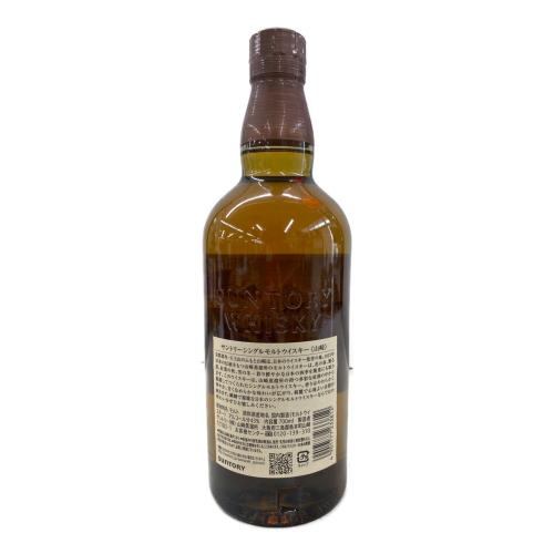 サントリー 山崎 ジャパニーズウィスキー シングルモルト 700ml