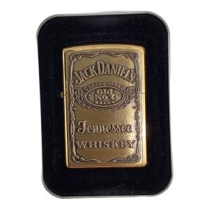 ZIPPO (ジッポ) オイルライター 2002年製 JACK DANIEL'S ケース付
