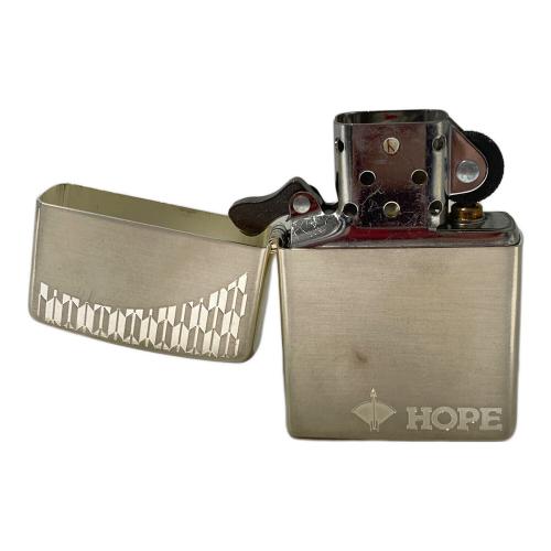 ZIPPO (ジッポ) オイルライター 2012年製 HOPE 木箱付