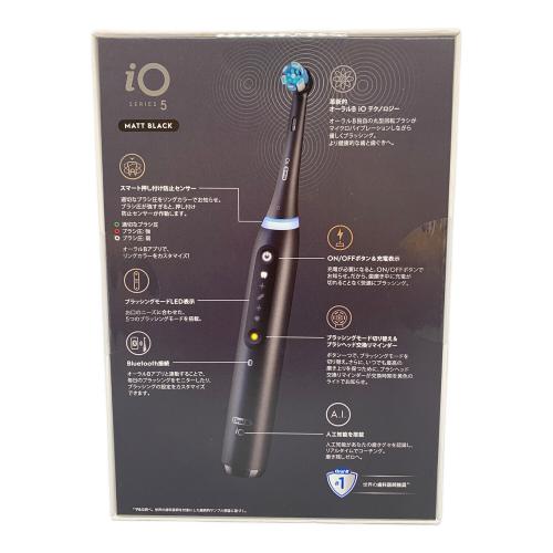 BRAUN (ブラウン) 電動歯ブラシ iOG5.2J6.2K BK 2022年製