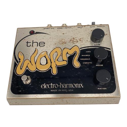 Electro Harmonix (エレクトロ・ハーモニックス) マルチモジュレーションペダル 木箱・純正アダプター付@ The Worm