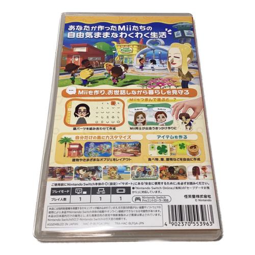 Nintendo (ニンテンドー) トモダチコレクション わくわく生活 Nintendo Switch用ソフト CERO A (全年齢対象)