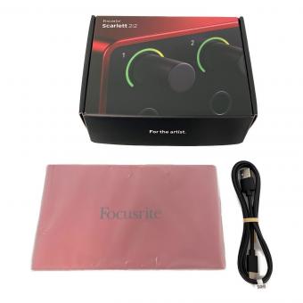 Focusnite オーディオインターフェイス scarlett 2i2