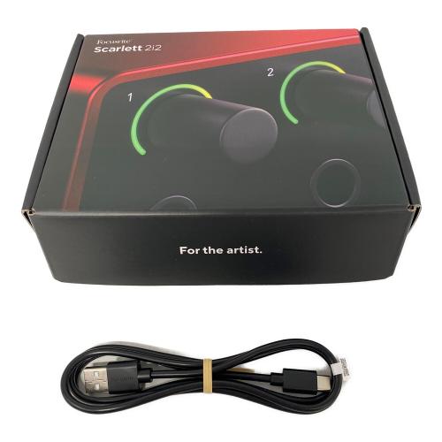 Focusnite オーディオインターフェイス scarlett 2i2