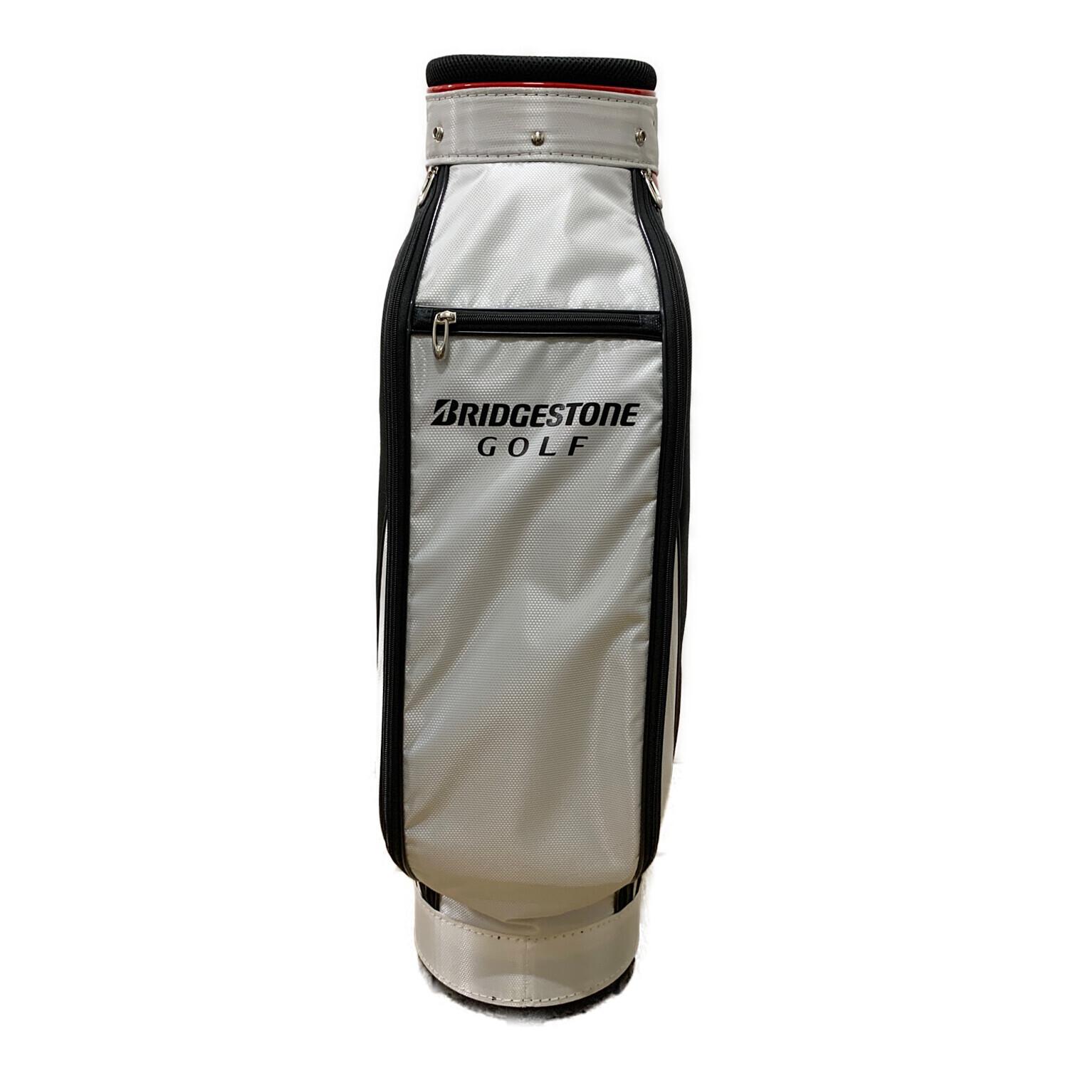 BRIDGESTONE (ブリヂストン) キャディバッグ CBG21Y ホワイト×レッド