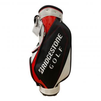 BRIDGESTONE (ブリヂストン) キャディバッグ CBG21Y ホワイト×レッド
