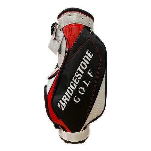 BRIDGESTONE (ブリヂストン) キャディバッグ CBG21Y ホワイト×レッド