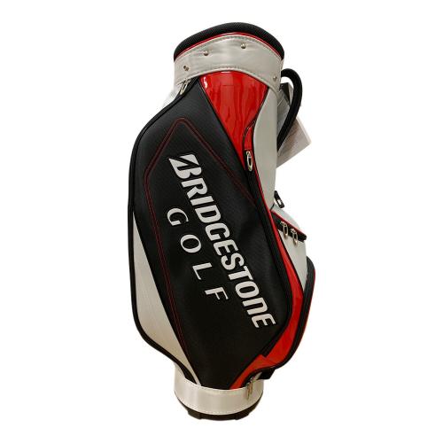 BRIDGESTONE (ブリヂストン) キャディバッグ CBG21Y ホワイト×レッド