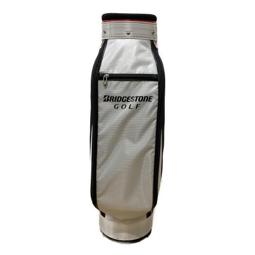 BRIDGESTONE (ブリヂストン) キャディバッグ CBG21Y ホワイト×レッド
