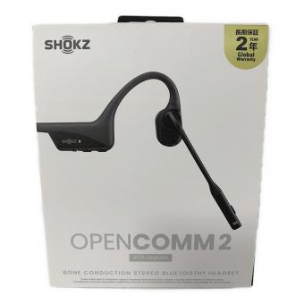 SHOKZ (ショックス) ビジネス骨伝導ヘッドセット OPENCOMM  2 SKZ-EP-000039