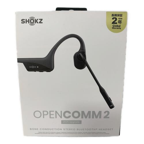 SHOKZ (ショックス) ビジネス骨伝導ヘッドセット OPENCOMM  2 SKZ-EP-000039