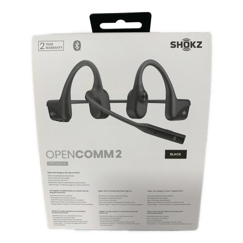 SHOKZ (ショックス) ビジネス骨伝導ヘッドセット OPENCOMM  2 SKZ-EP-000039