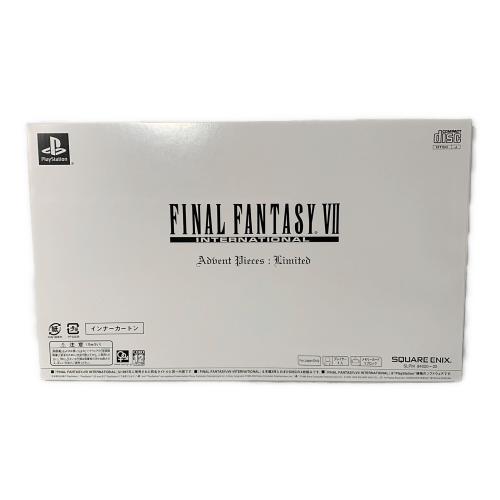 FF7 アドベントチルドレン限定版特典セット フィギュア・キャップ・Tシャツ・キーホルダーセット