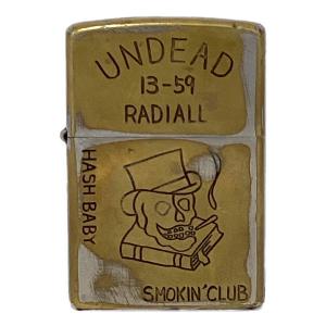 ZIPPO (ジッポ) オイルライター 2008年製 RADIALL UNDEAD