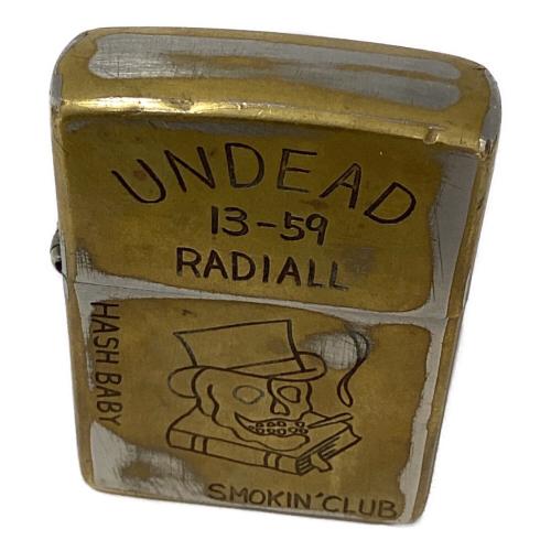 ZIPPO (ジッポ) オイルライター 2008年製 RADIALL UNDEAD