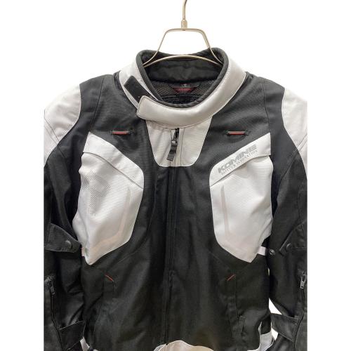 komine (コミネ) プロテクタージャケット メンズ SIZE L ホワイト×ブラック